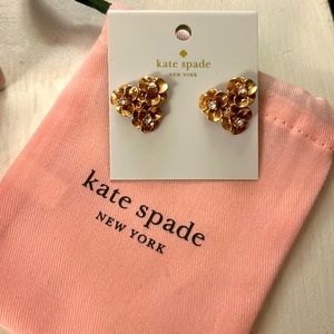 NWT Kate Spade flower earrings